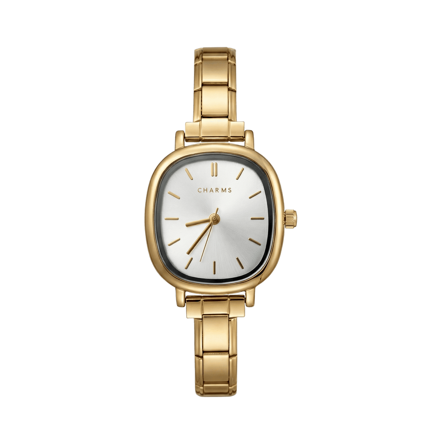 Capri-Uhr, Gold – Edition mit weißem Zifferblatt