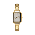 Como-Uhr, Gold – Edition mit weißem Zifferblatt