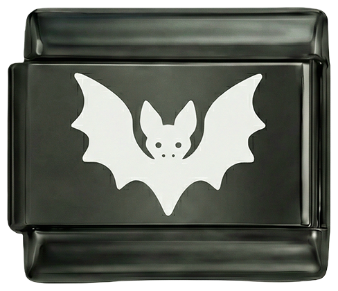 White Bat on Black Charm - White-Bat-on-Black-Charm.png