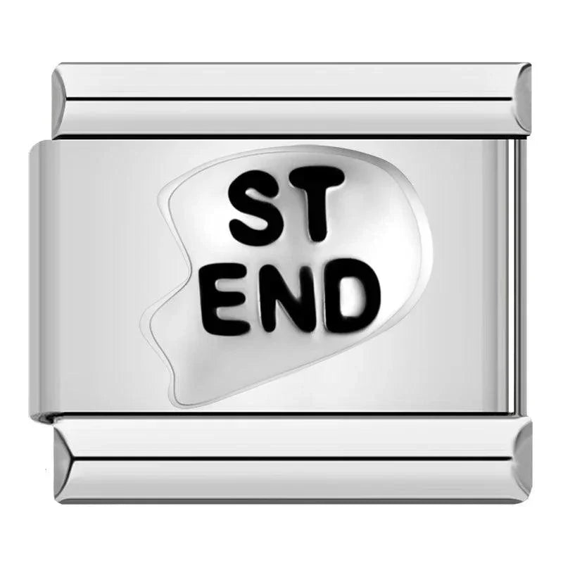 Best Friend Part 2, on Silver - Charms Official