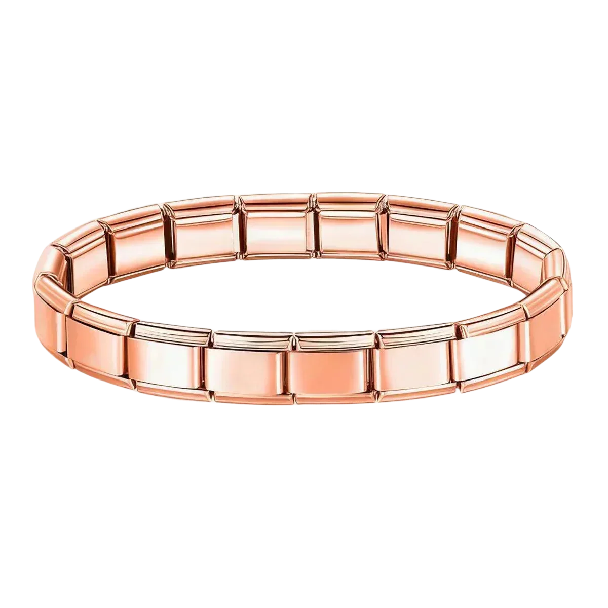 Charms-Armband, Roségold