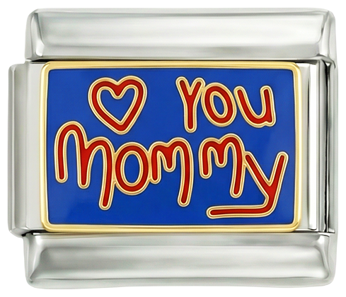 Blue Plate, I Love You Mommy, on Silver - Blue-Plate-I-Love-You-Mommy-on-Silver.png