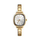 Capri-Uhr, Gold – Edition mit weißem Zifferblatt