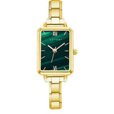 Como-Uhr, Gold – Edition mit smaragdgrünem Zifferblatt