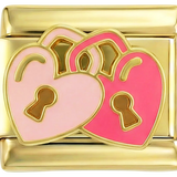 Heart-Shaped Love Locks on Gold - Heart-Shaped-Love-Locks-on-Gold.png