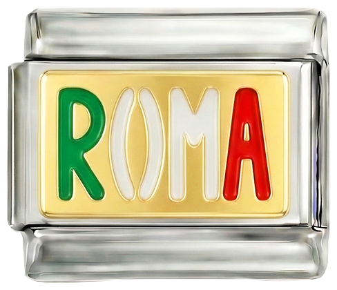 Rom, goldene Plakette