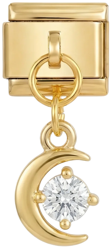 Moon Hanging with Big White Stone on Gold - moon-hanging-with-big-white-stone-on-gold.png