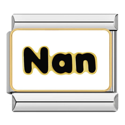 Nan, on Silver - Charms Official