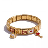 Love-Set mit 10 Charms