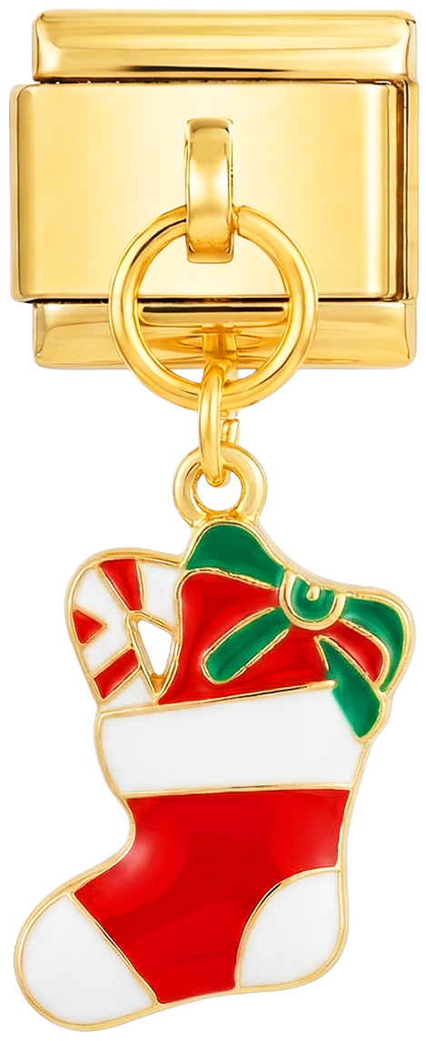 Red Christmas Sock - red-christmas-sock.png